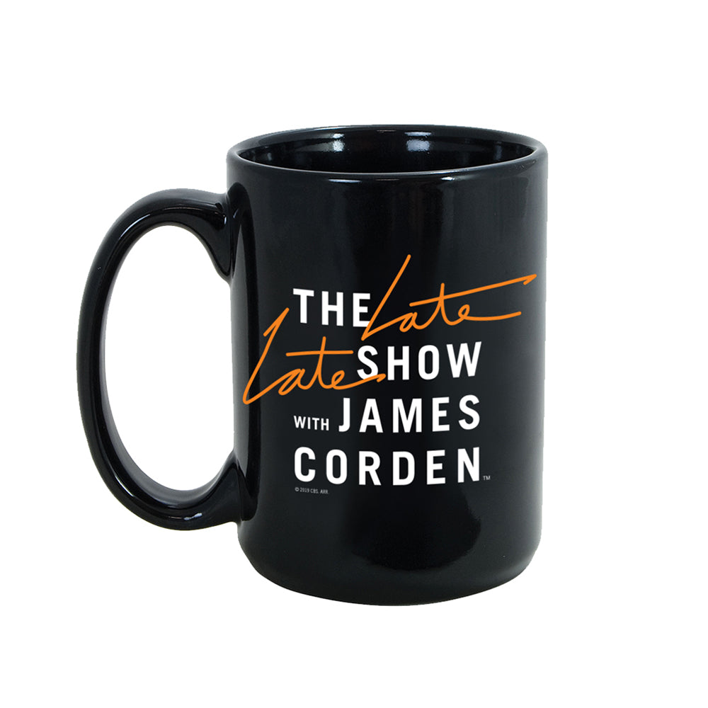 The Late Late Show with James Corden As Seen on Black Mug