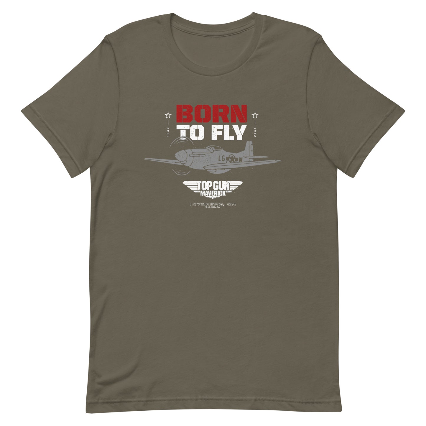 Top Gun: Maverick Born To Fly Adult Short Sleeve T-Shirt