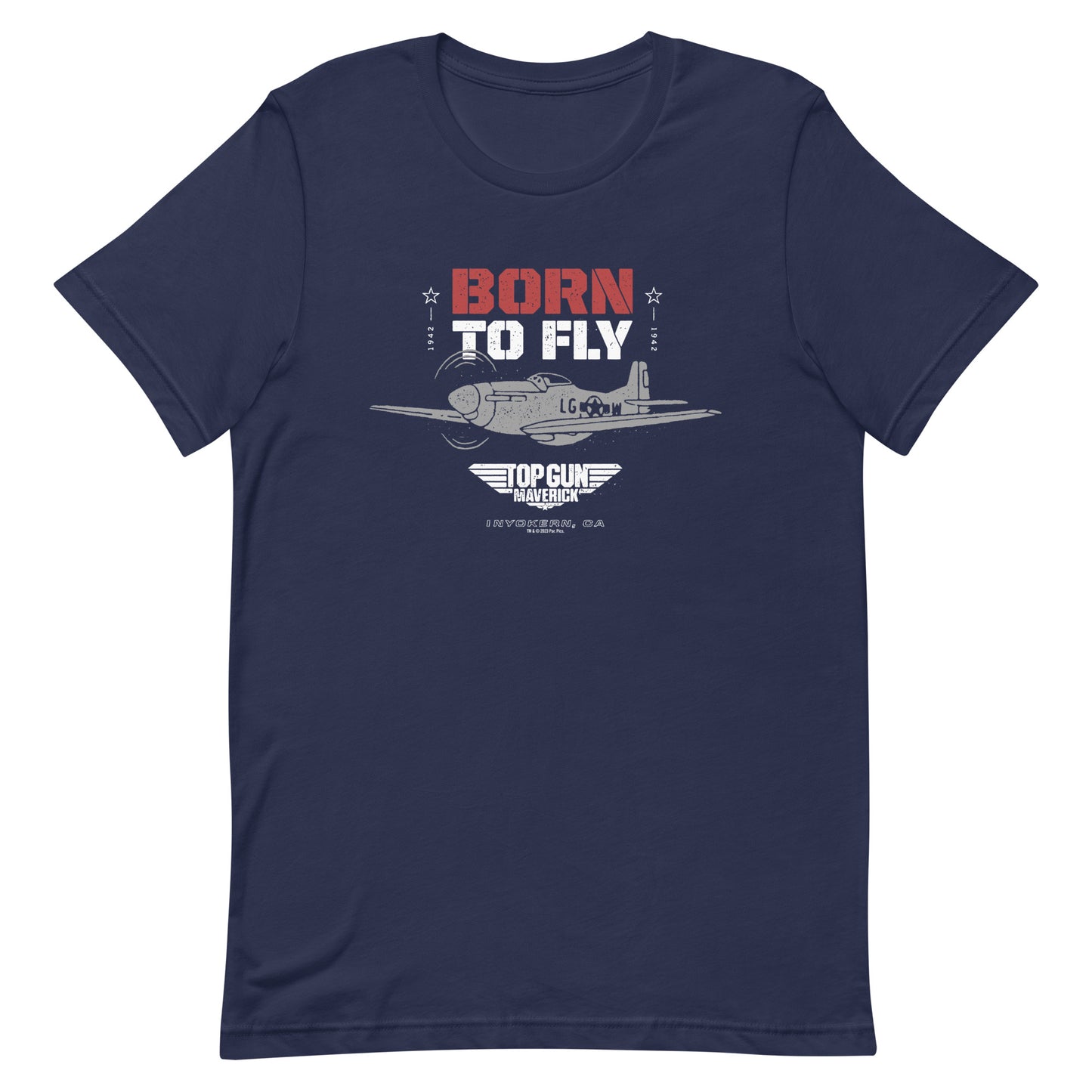 Buy Top Gun Maverick Navy Heather Adult T-shirt Online in India 