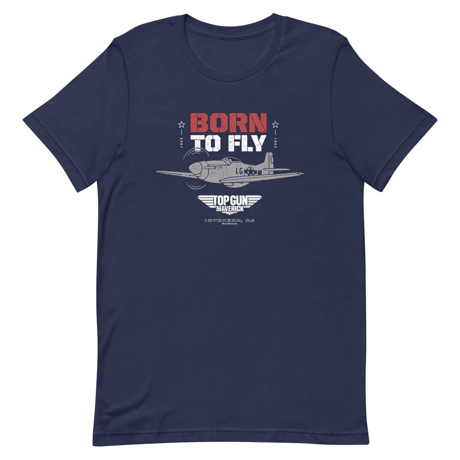 Top Gun: Maverick Born To Fly Adult Short Sleeve T-Shirt