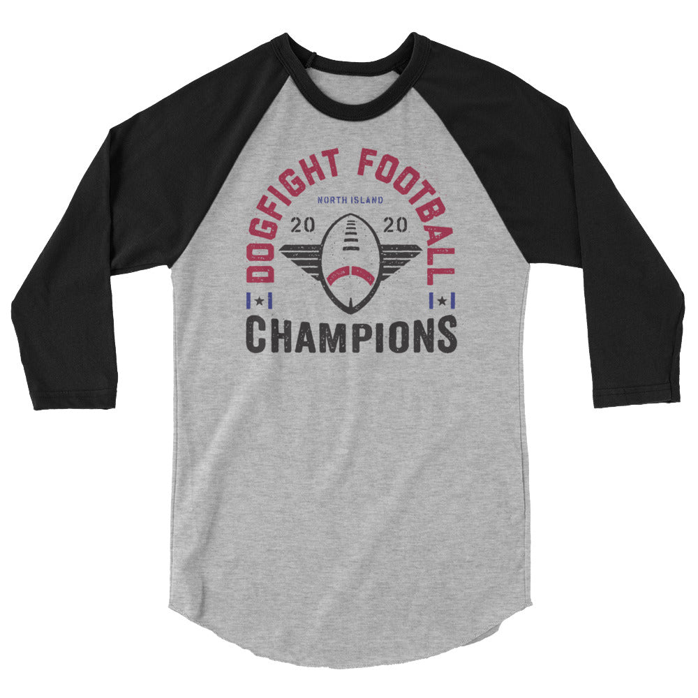 Top Gun: Maverick Dogfight Football Champions 3/4 Sleeve Raglan Shirt