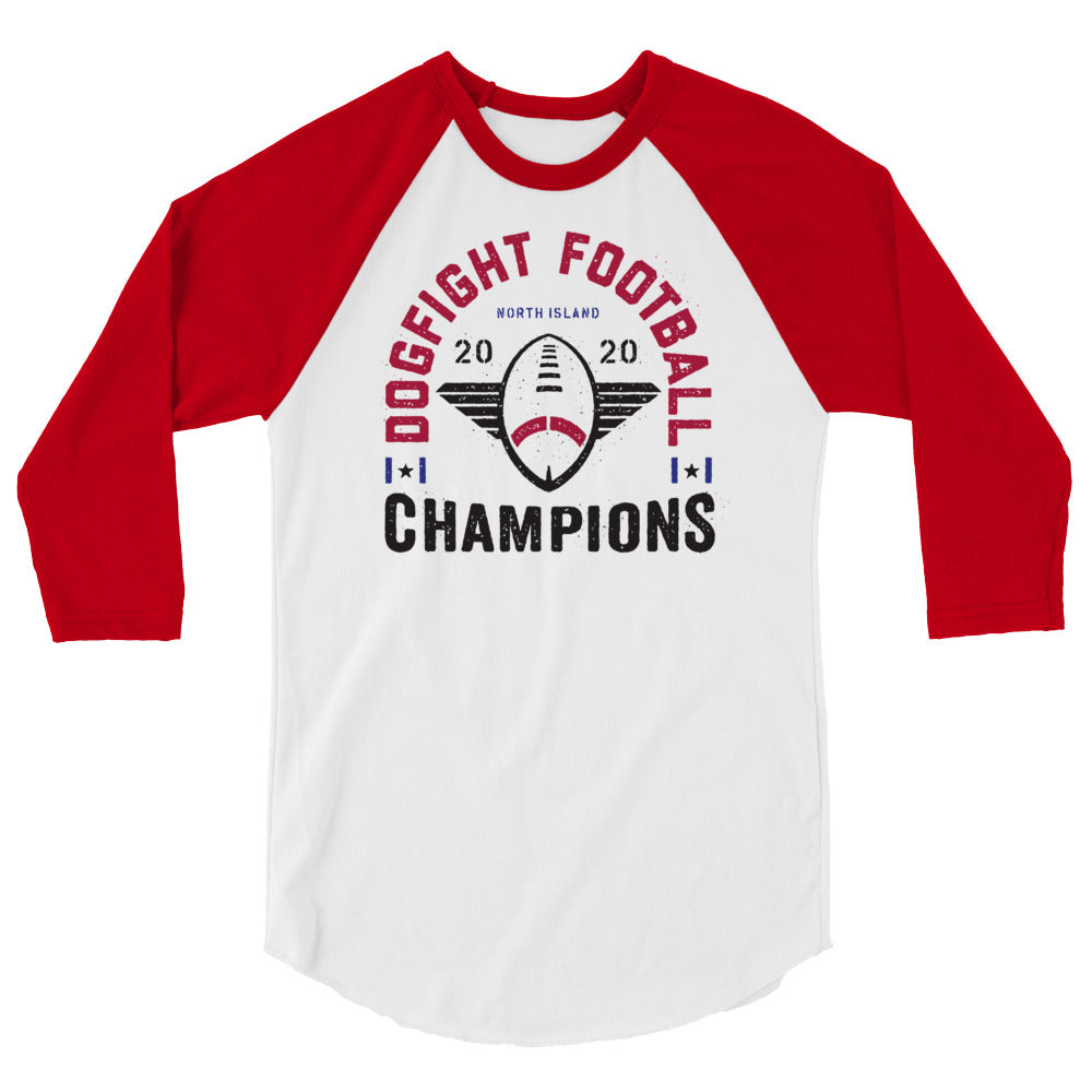Top Gun: Maverick Dogfight Football Champions 3/4 Sleeve Raglan Shirt