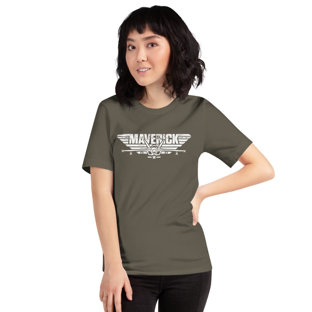 Top Gun: – Short T-Shirt Sleeve Adult Paramount Shop Maverick