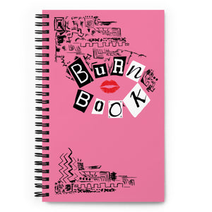 Mean Girls Burn Book Spiral Notebook