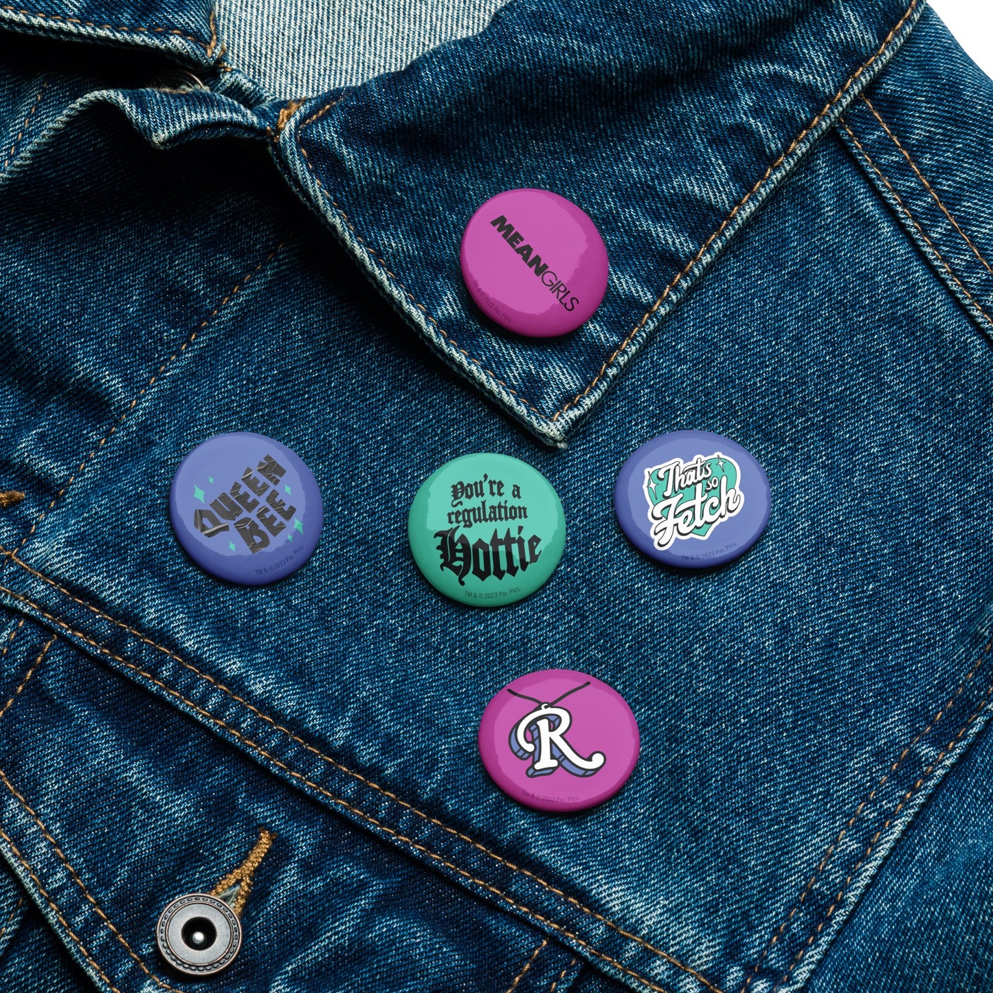 Mean Girls Day Pin Button Set