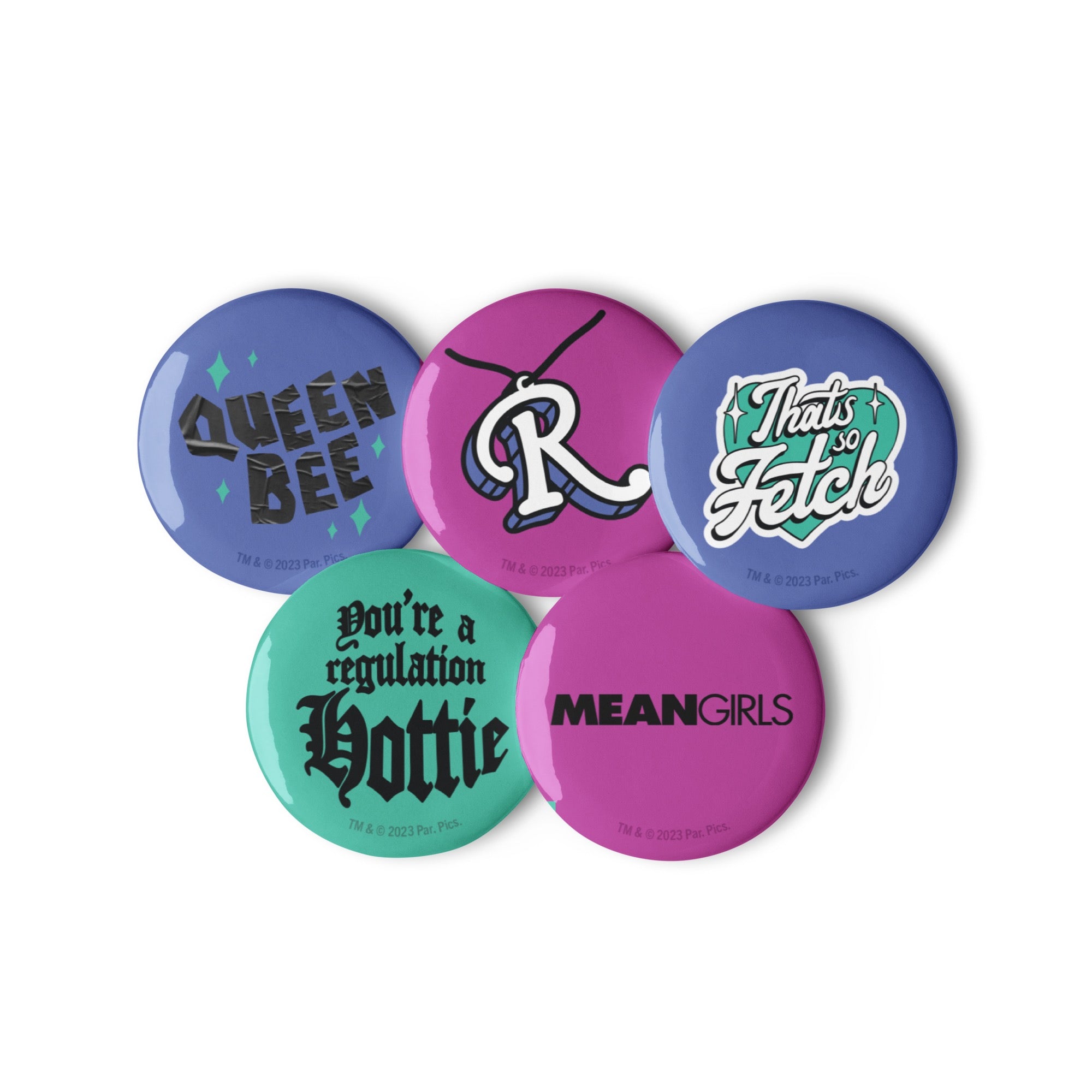 Mean Girls Day Pin Button Set
