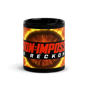 Mission: Impossible - Dead Reckoning Logo Taza negra
