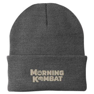 Morning Kombat Logo Gorro bordado