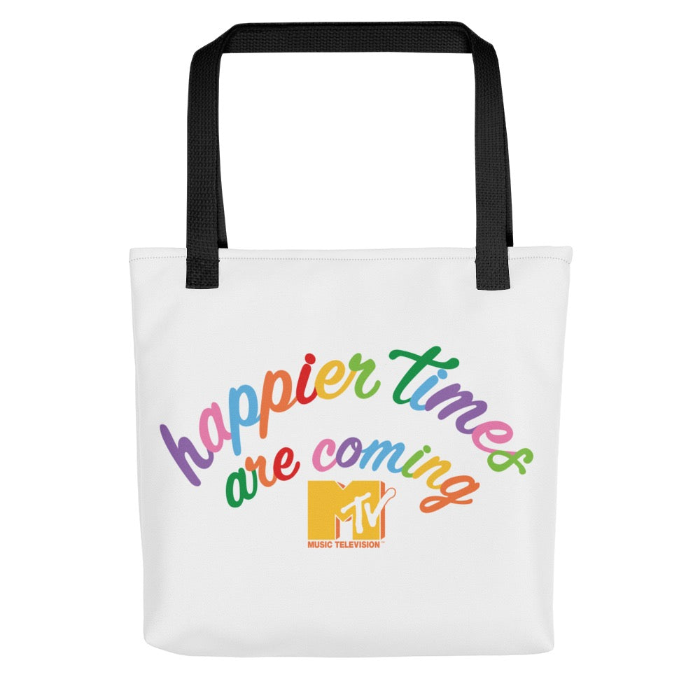 MTV Happier Times Are Coming Premium Tote Bag