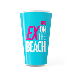 Ex on the Beach Logo 17 oz Pint Glass