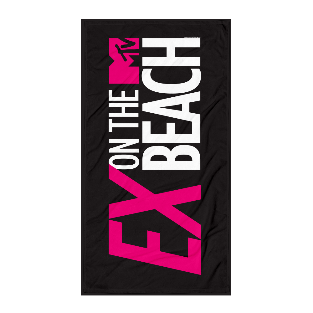Ex on the Beach Logo Toalla de playa