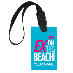 Ex on the Beach Logo Personnalisé Etiquette de bagage