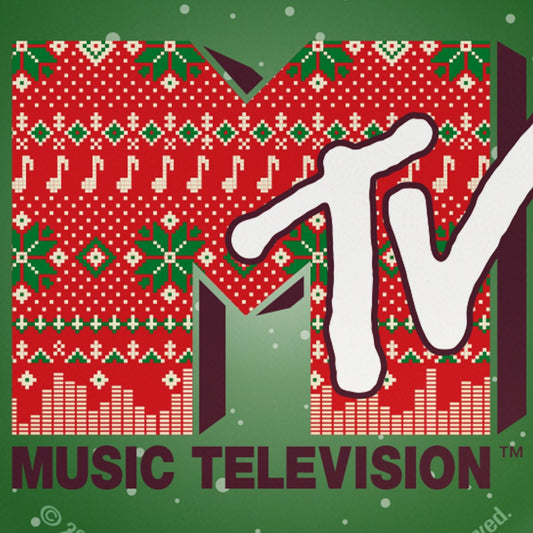MTV Gear Holiday Logo Double-Sided Ornament