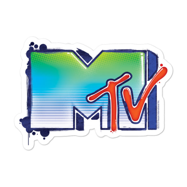 MTV Graffiti Die Cut Sticker Pack of 3