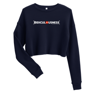 Ridiculousness Logo Women's Fleece Crop Sweatshirt