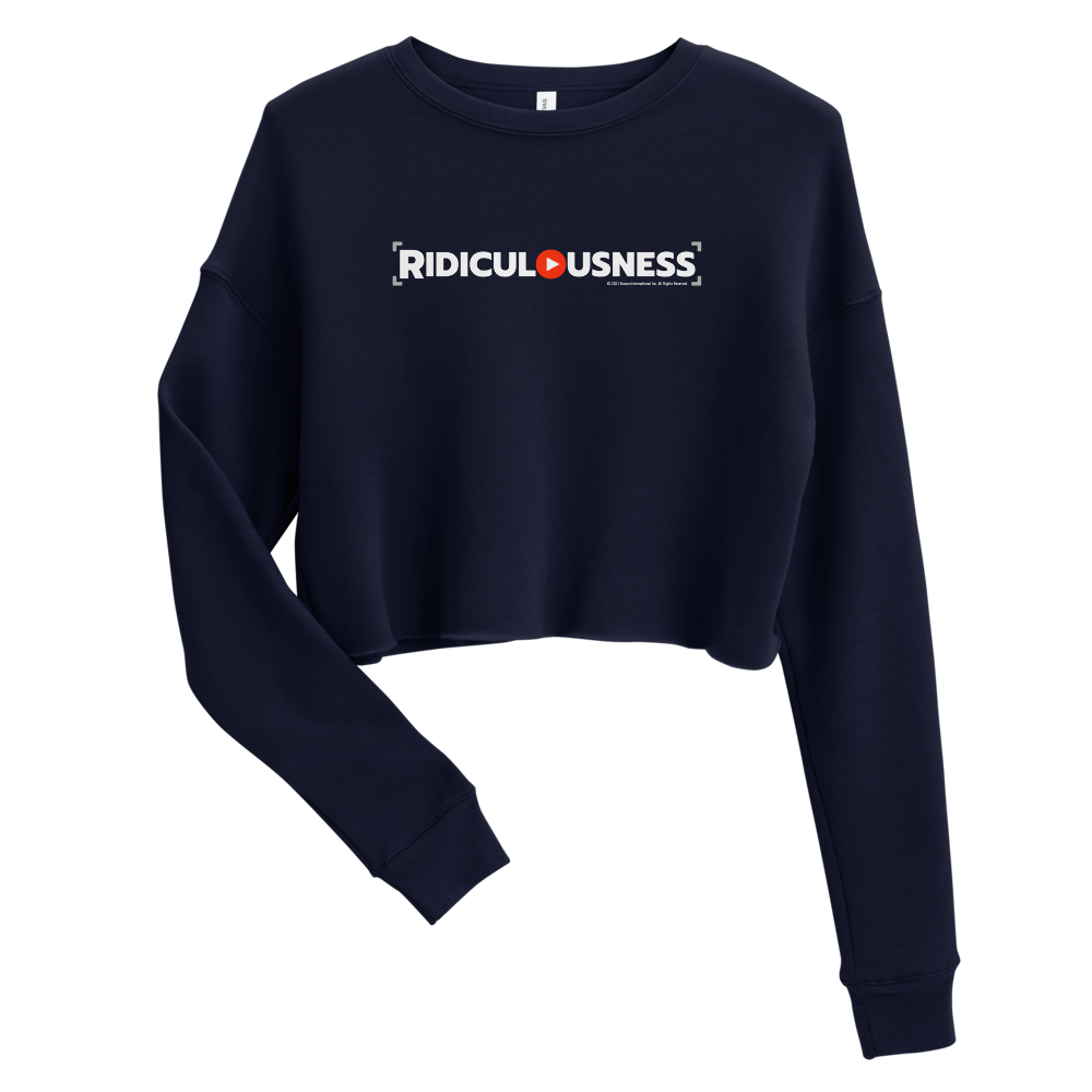 Ridiculousness Logo Women's Fleece Crop Sweatshirt