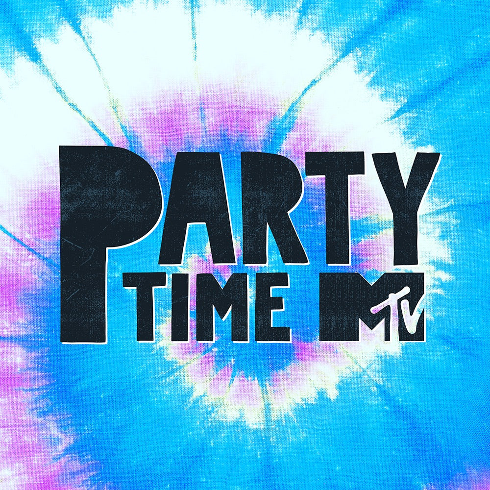 MTV Spring Break Party Time Tie-Dye Tank Top