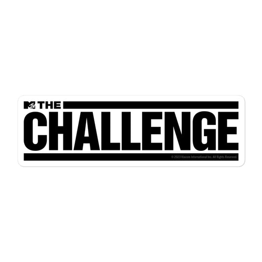 The Challenge Die Cut Sticker