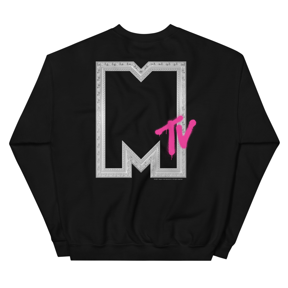 MTV Make History M-Frame Fleece Crewneck Sweatshirt