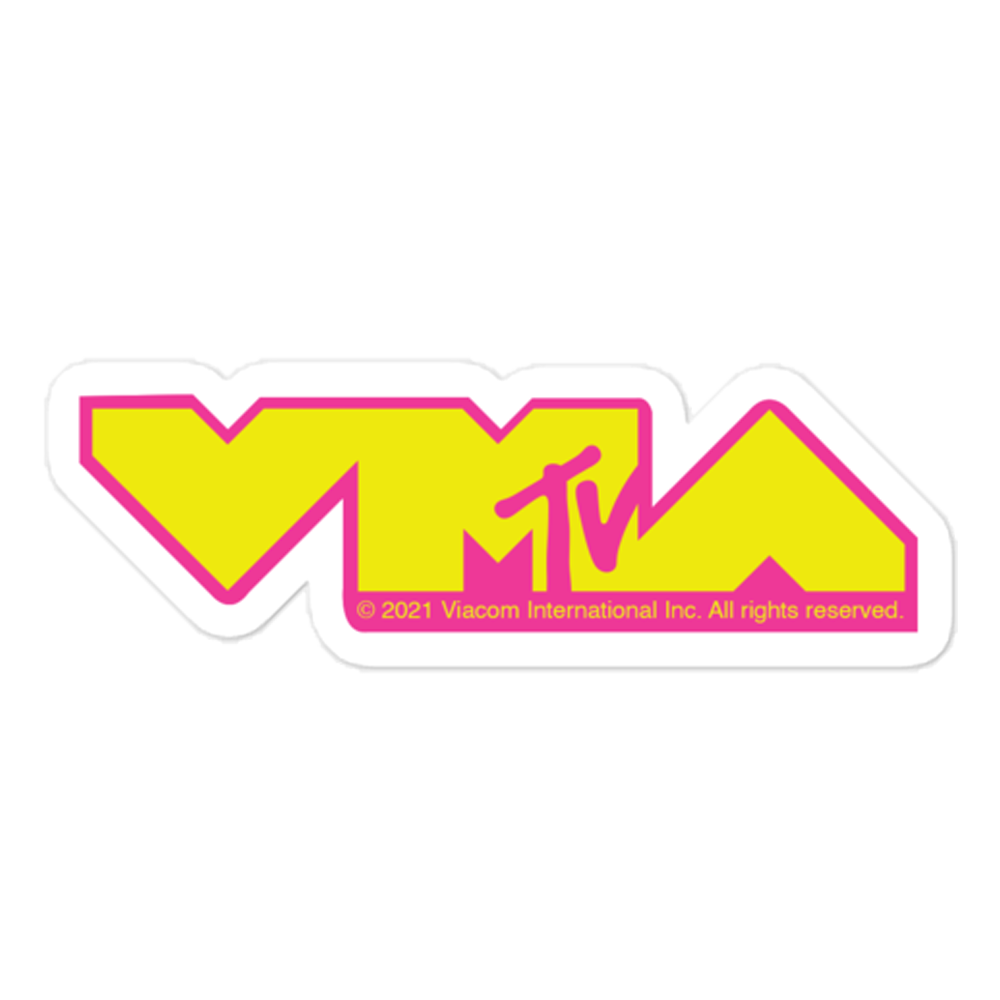 MTV Logo Die Cut Sticker