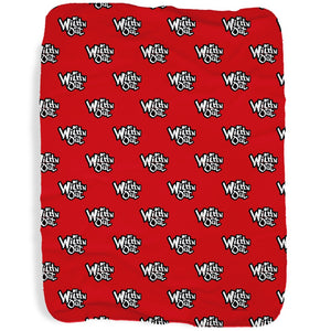 Wild 'N Out Official Logo Pattern Sherpa Blanket