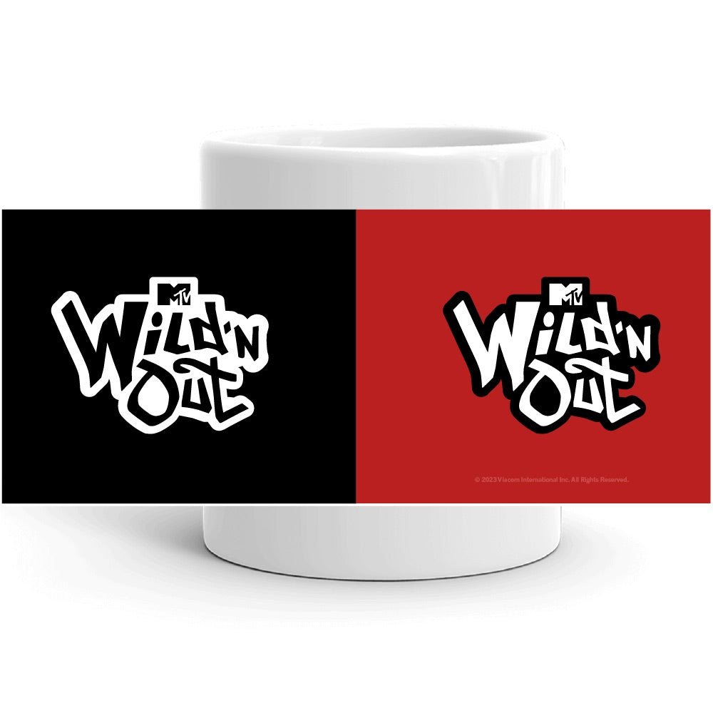 Wild 'N Out Black and Red 11 oz. Logo Mug