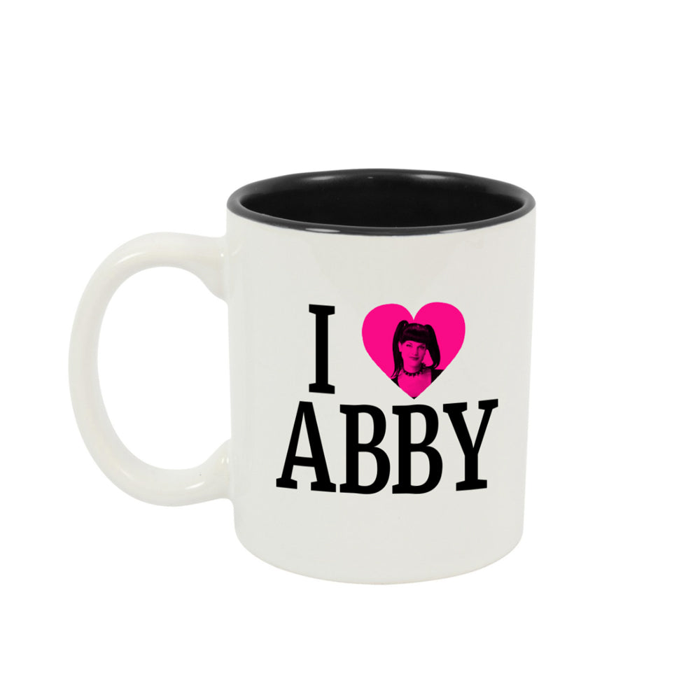 NCIS I heart Abby Two-Tone Mug