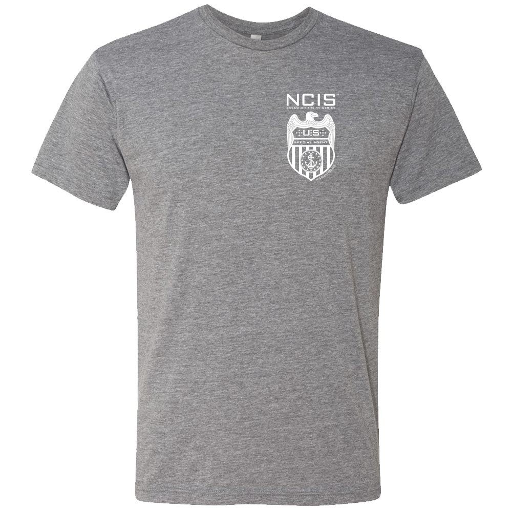 NCIS Special Agent Badge Men's Tri-Blend Short Sleeve T-Shirt