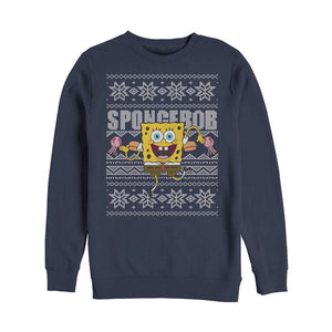 SpongeBob Schwammkopf Tanzender Schwamm Rundhalsausschnitt Sweatshirt