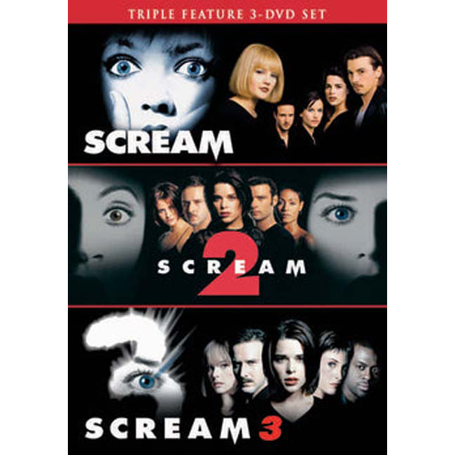 SCREAM 3-MOVIE COLLECTION (DVD/SCREAM 1/2/3/THEATRICAL VERSION/WS/3 DISC)