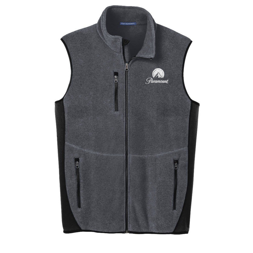 Paramount Logo Embroidered Fleece Vest