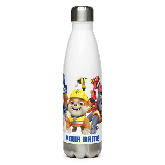 Rubble & Crew Characters Personalized Water Bottle