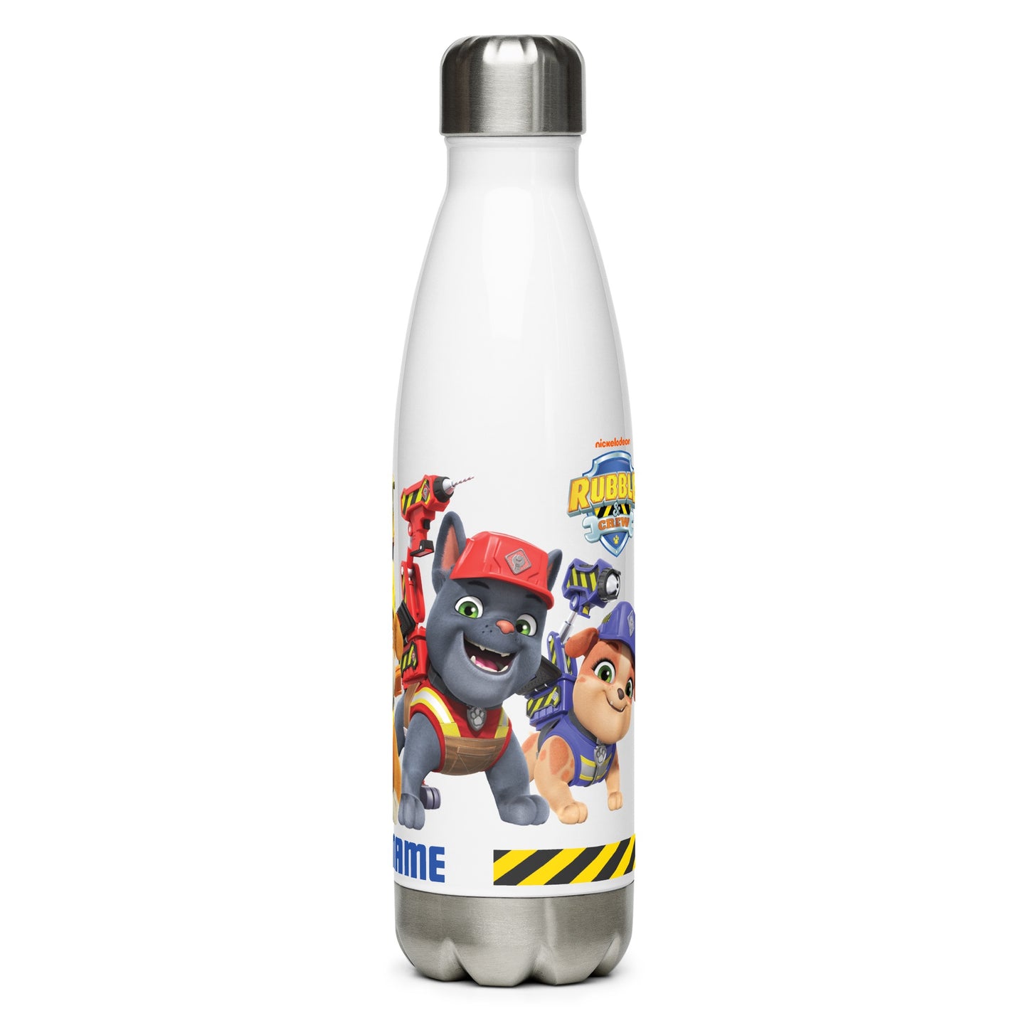 Escombros y personajes de la tripulación Personalizado Botella de agua