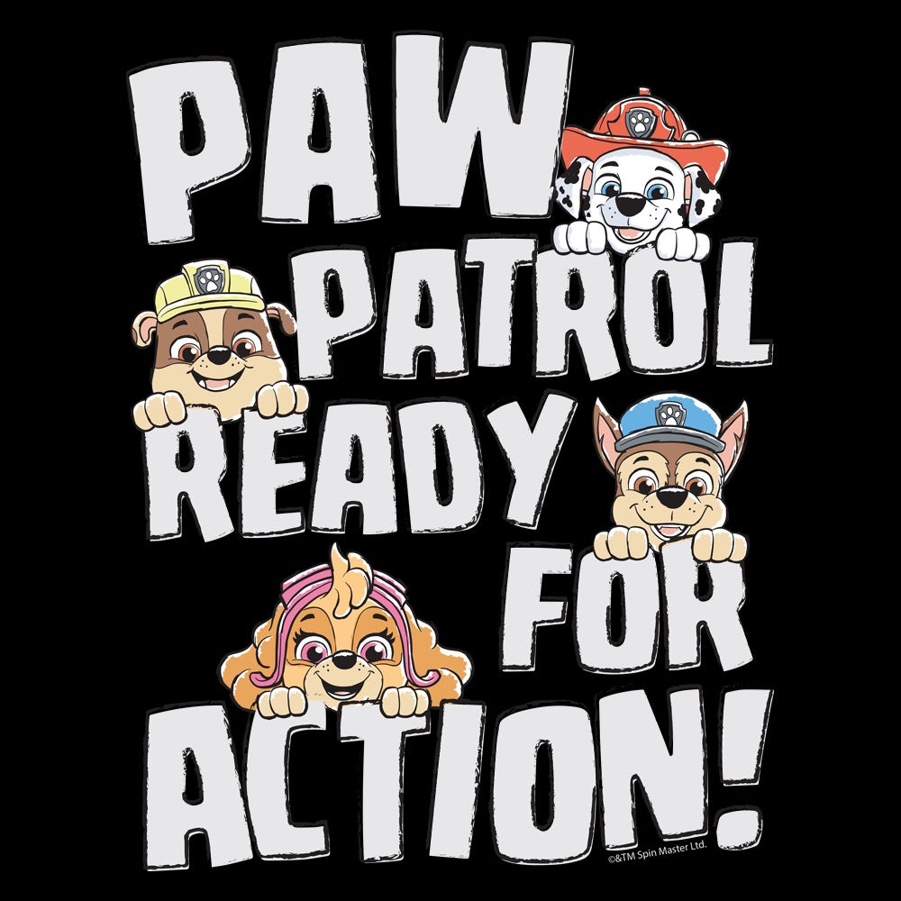 PAW Patrol Ready For Action Toddler Short Sleeve T-Shirt