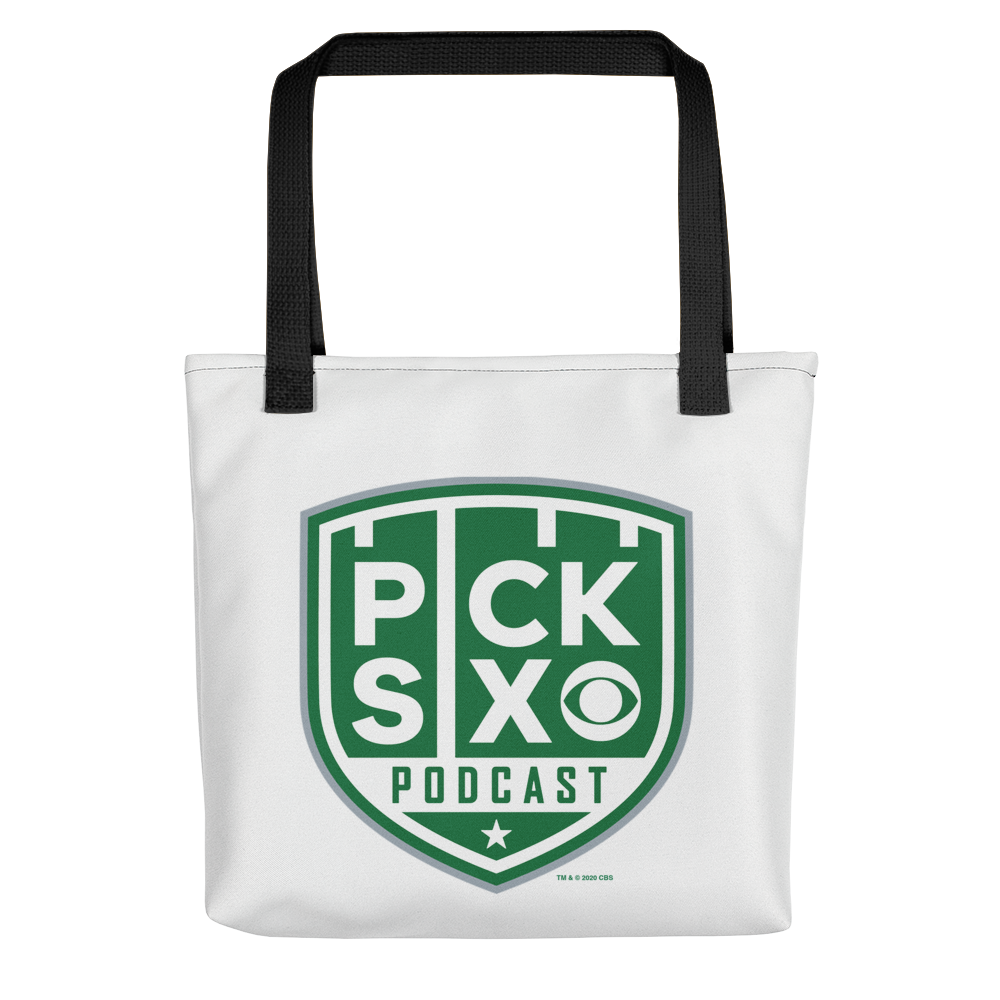 Pick Six Pick Six Podcast Logo Premium Tote Bag