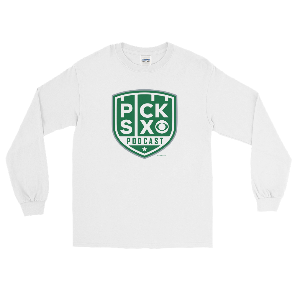 Pick Six Pick Six Podcast Logo Adult Long Sleeve T-Shirt