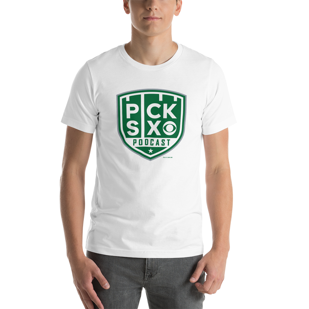 Pick Six Pick Six Podcast Logo Adult Short Sleeve T-Shirt