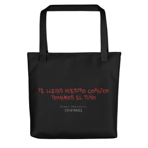 Penny Dreadful: City of Angels Blood Writing Premium Tote Bag