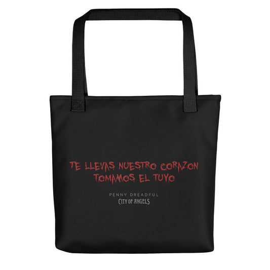 Penny Dreadful: City of Angels Blood Writing Premium Tote Bag