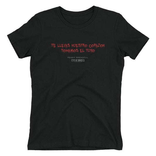 Penny Dreadful: City of Angels Blood Writing Women's Short Sleeve T-Shirt
