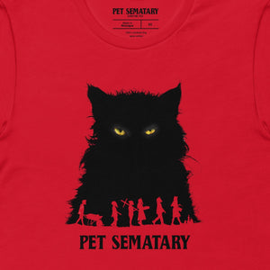 Pet Sematary (2019)  Chats Adulte T-Shirt à manches courtes