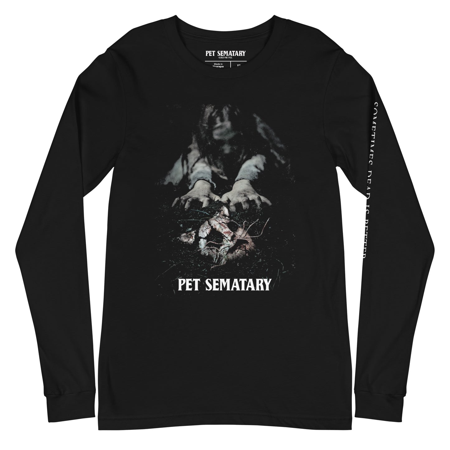 Pet Sematary (2019) Parfois, il vaut mieux être mort Adulte T-Shirt à manches longues