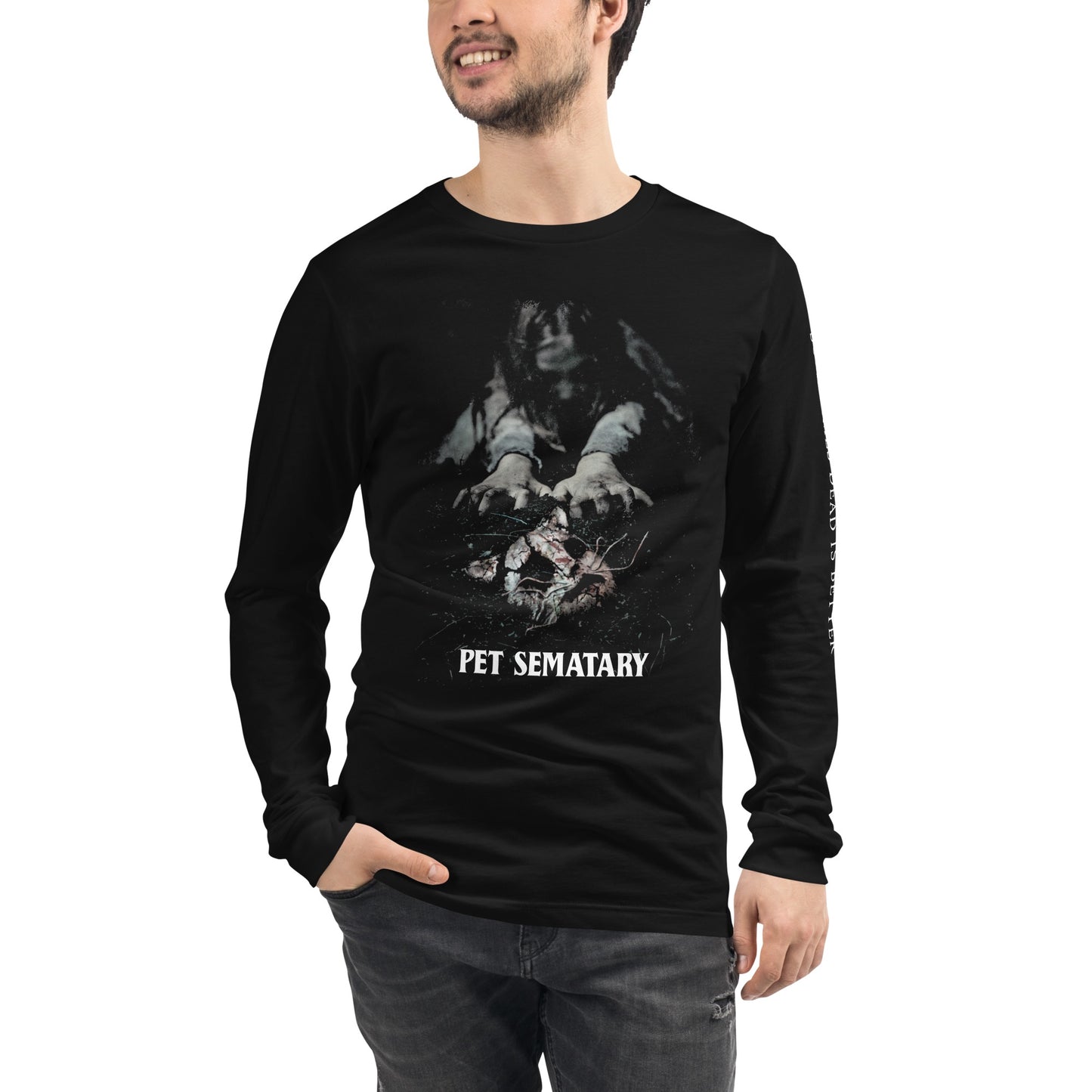 Pet Sematary (2019) Sometimes Dead Is Better Adult Long Sleeve T-Shirt