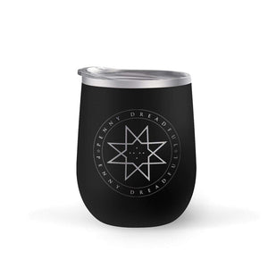 Penny Dreadful Star 12 oz Stainless Steel Wine Tumbler with Straw
