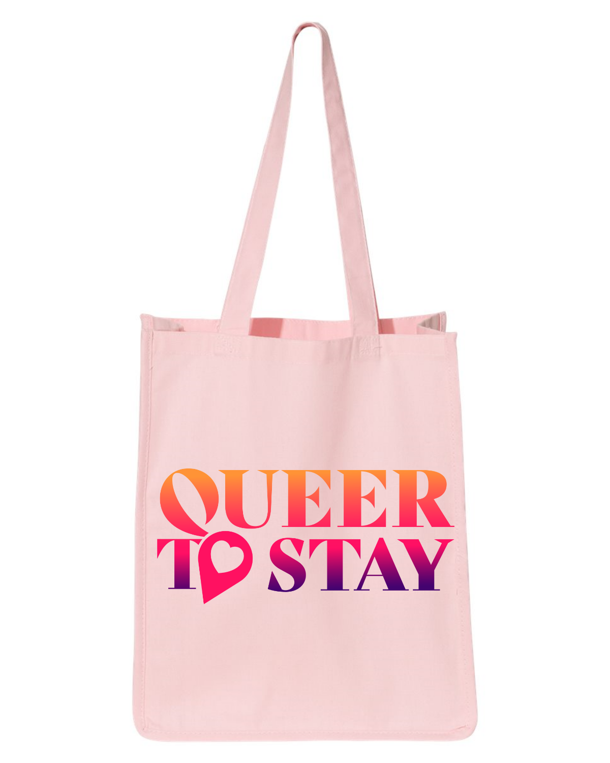 SHOWTIME Queer to Stay Jumbo Tote Bag