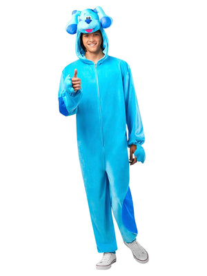 Blue's Clues Blue Adult Comfywear Costume