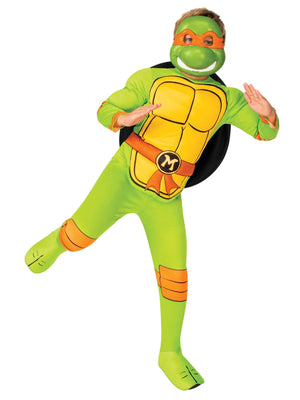 Teenage Mutant Ninja Turtles Disfraz de Miguel Ángel Clásico Niño