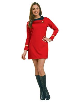 Star Trek Damen's Star Classic Rotes Kleid Kostüm