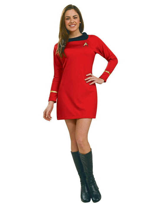 Star Trek Women's Star Classic Red Dress Costume