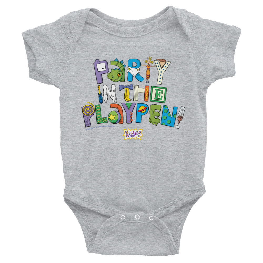 Rugrats Party In The Playpen Baby Bodysuit